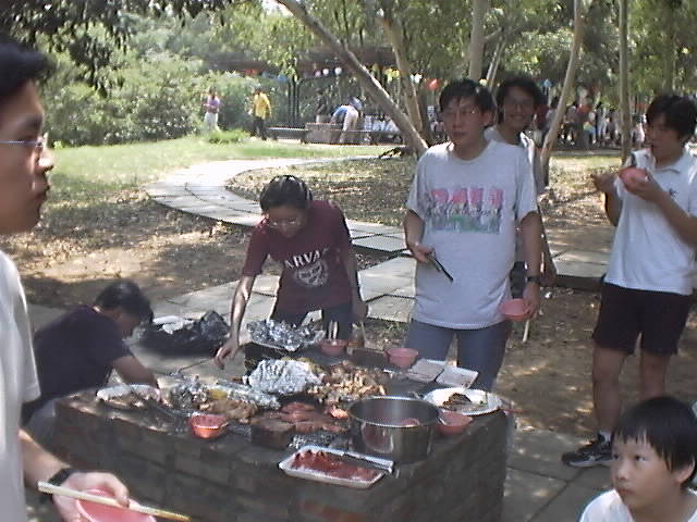 Two Laboratories' BBQ party(record1)