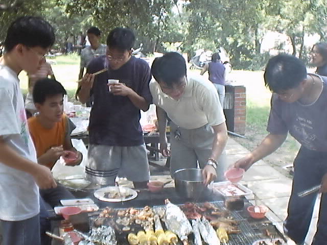 Two Laboratories' BBQ party(record2)